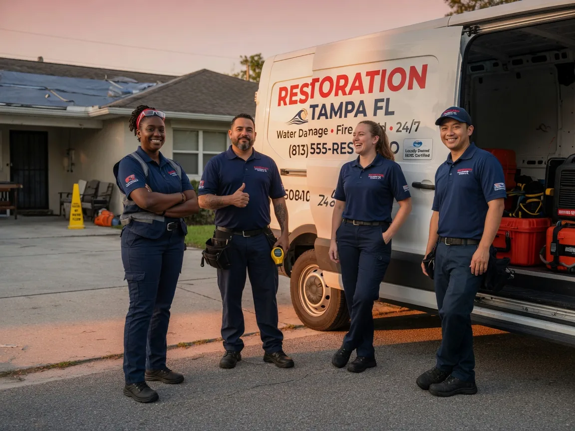 Water Damage Restoration company in Three Bridges, NJ